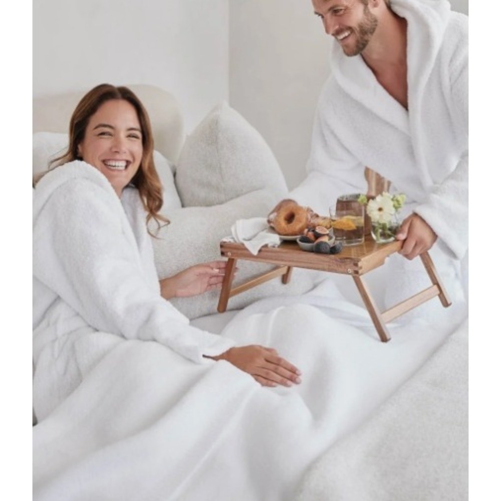 Kashwere Oversized Solid King Blanket Kash-cozy Microfiber Plush Luxury $398